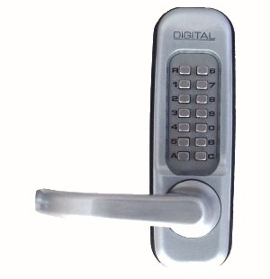 Lockey 1150 Keyless Mechanical Digital Spring Latch Door Lock MG Right Lockey 1150 Keyless Mechanical Digital Spring Latch Door Lock Marine Grade Right Hand